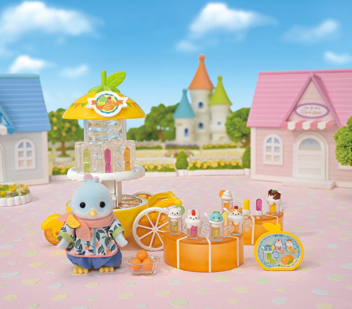 Sf - Citrus Bird Juice Stand
