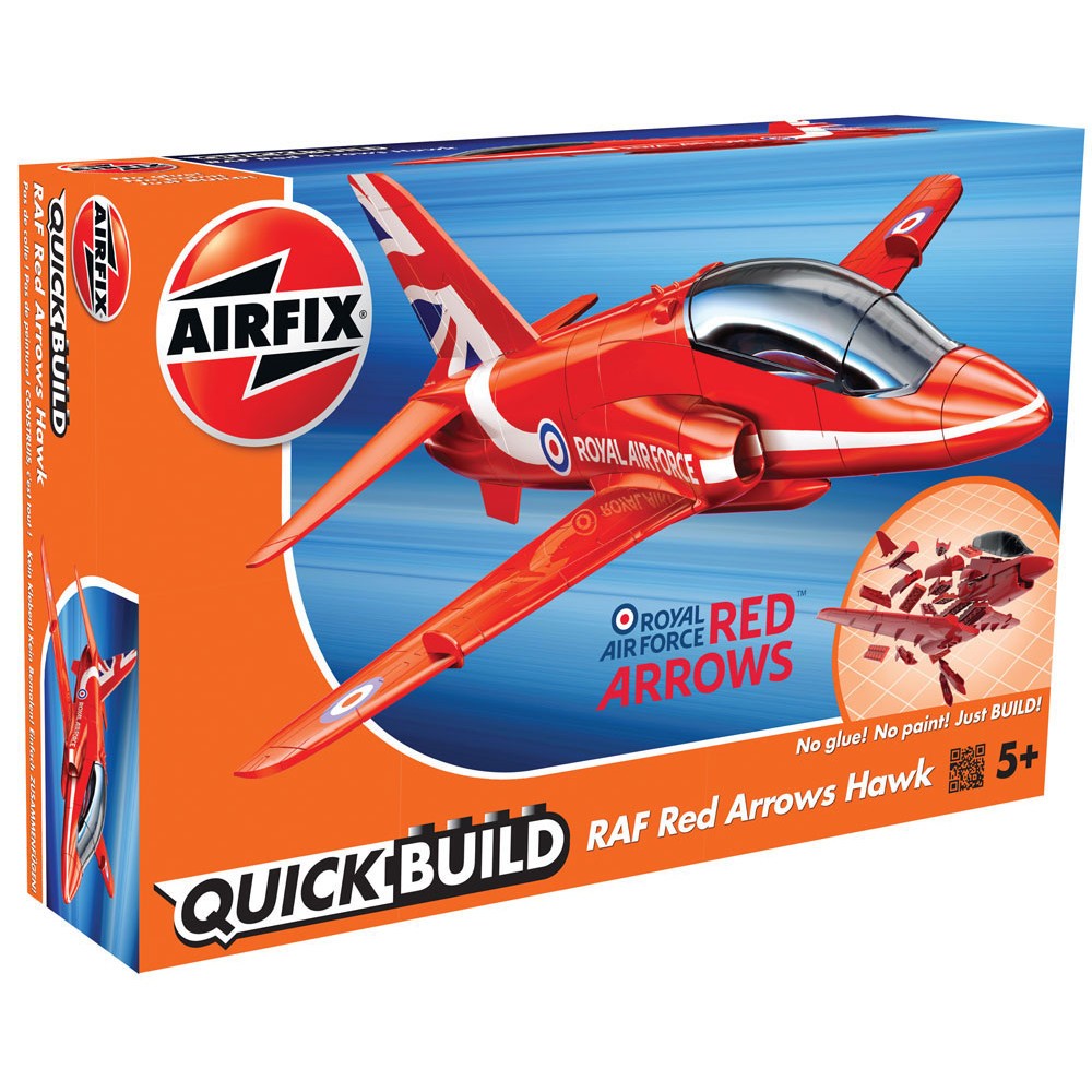 Airfix Quickbuild Raf Red Arrows Hawk