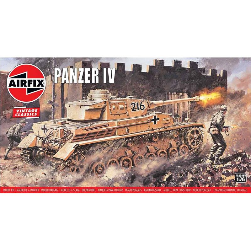 Airfix 1/76 Panzer Iv Tank