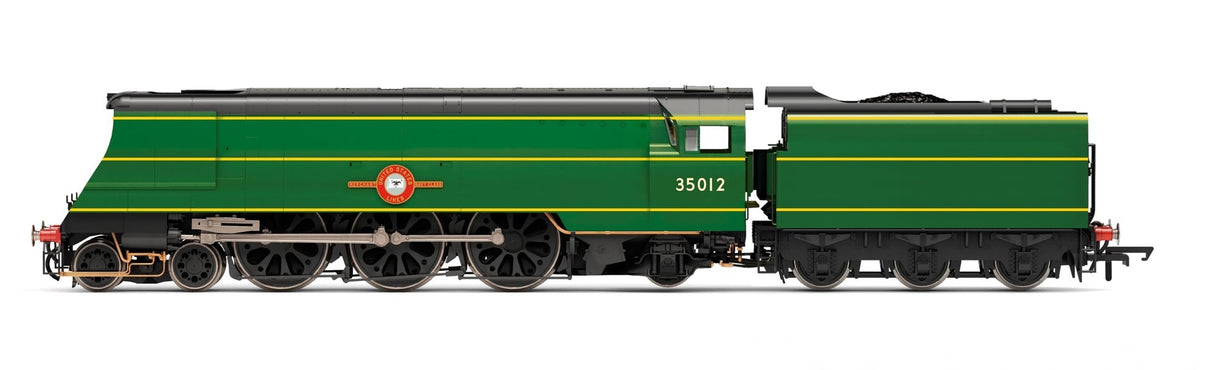 Hornby R3860 BR Merchant Navy Class 4-6-2 35012 United States Lines - Era 4