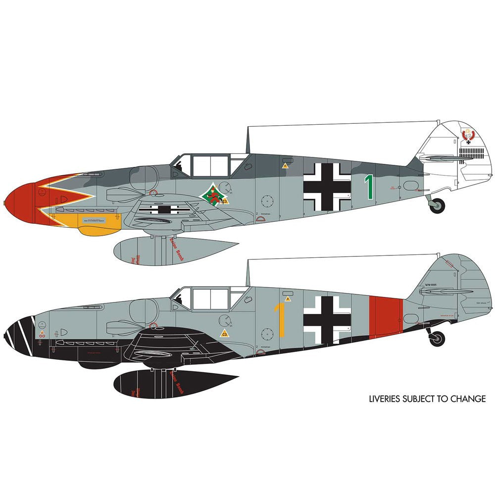 Airfix 1/72 Messerschmitt Bf109g-6