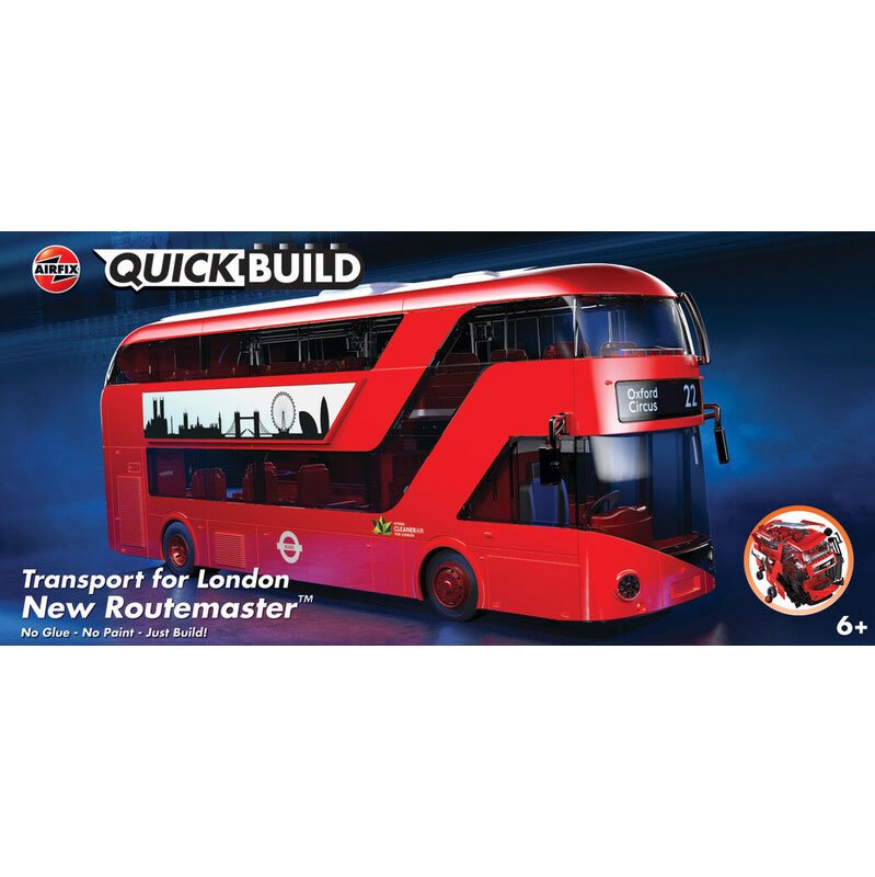 Airfix Quickbuild New Routemaster Bus