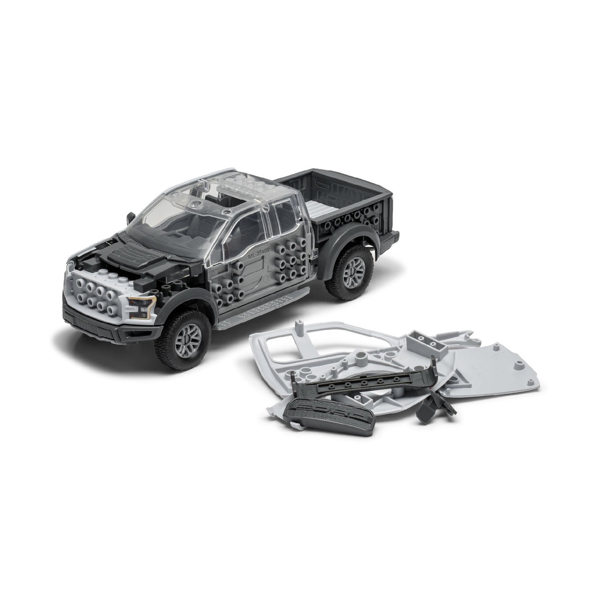 Airfix Quickbuild Ford F-150 Raptor Grey Model Kit