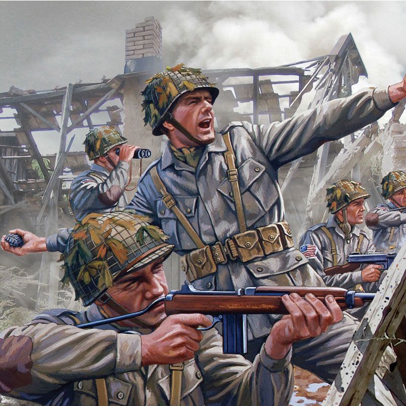 Airfix 1:32 WWII U.S. Paratroopers