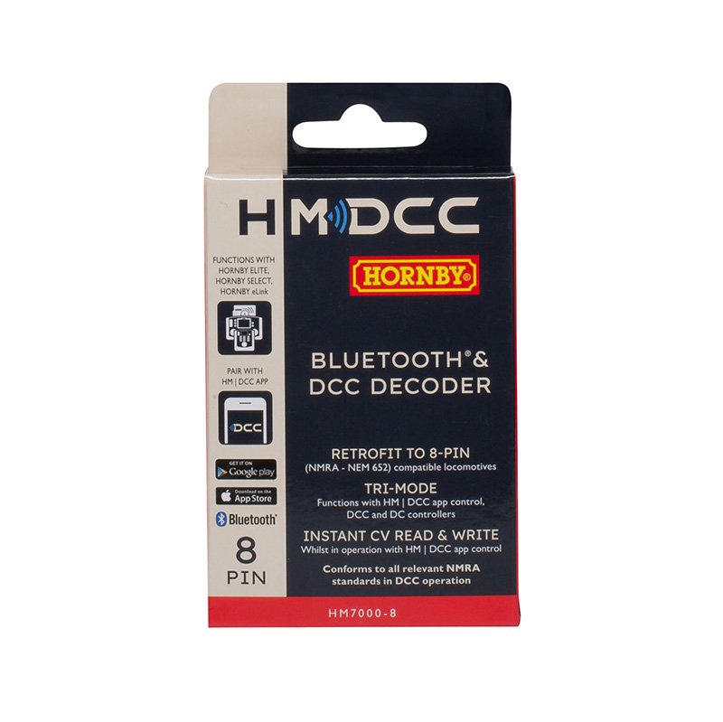 HORNBY HM7000-8: BLUETOOTH« & DCC DECODER (8-PIN)