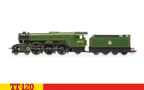 Hornby TT:120 Br Class A3 4-6-2 6007b 'night Hawk' Digital- Era 4