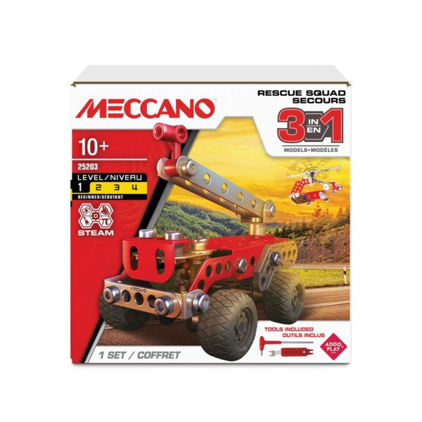 Meccano 3 Multi Model Set - Rescue Force