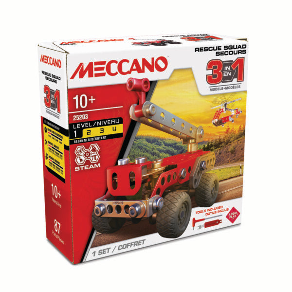 Meccano 3 Multi Model Set - Rescue Force