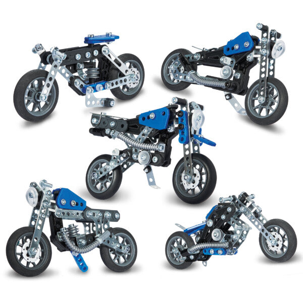 Meccano 5 Multi Model Set - Motorcycles