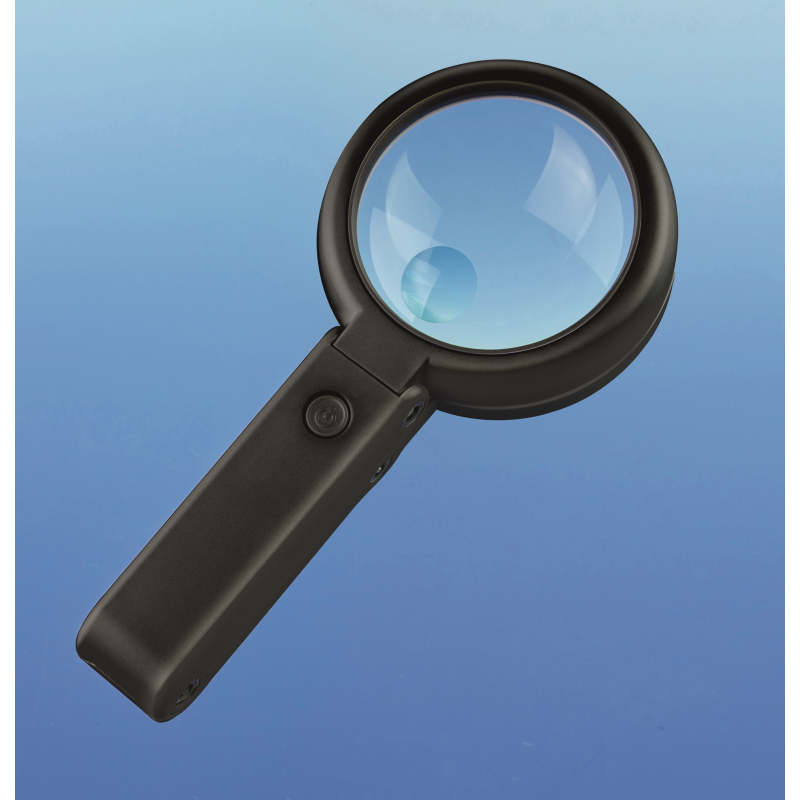 Lightcraft Foldable LED Magnifier With Inbuilt Stand