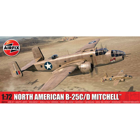 Airfix1/72  North American B-25C/D Mitchell