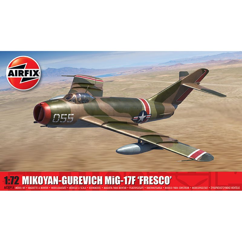 Airfix Mikoyan-Gurevich Mig-17F 'Fresco'