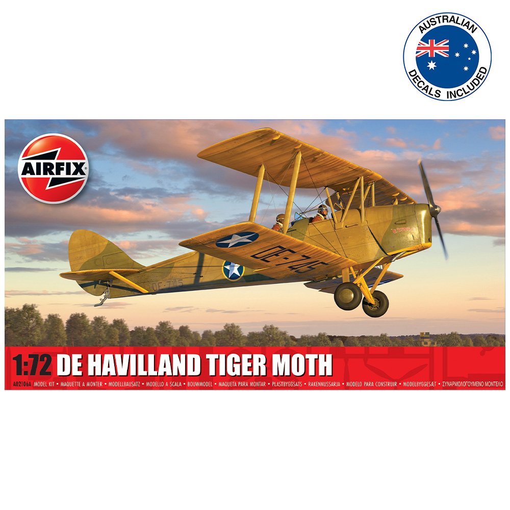 Airfix 1/72 De Havilland Tiger Moth