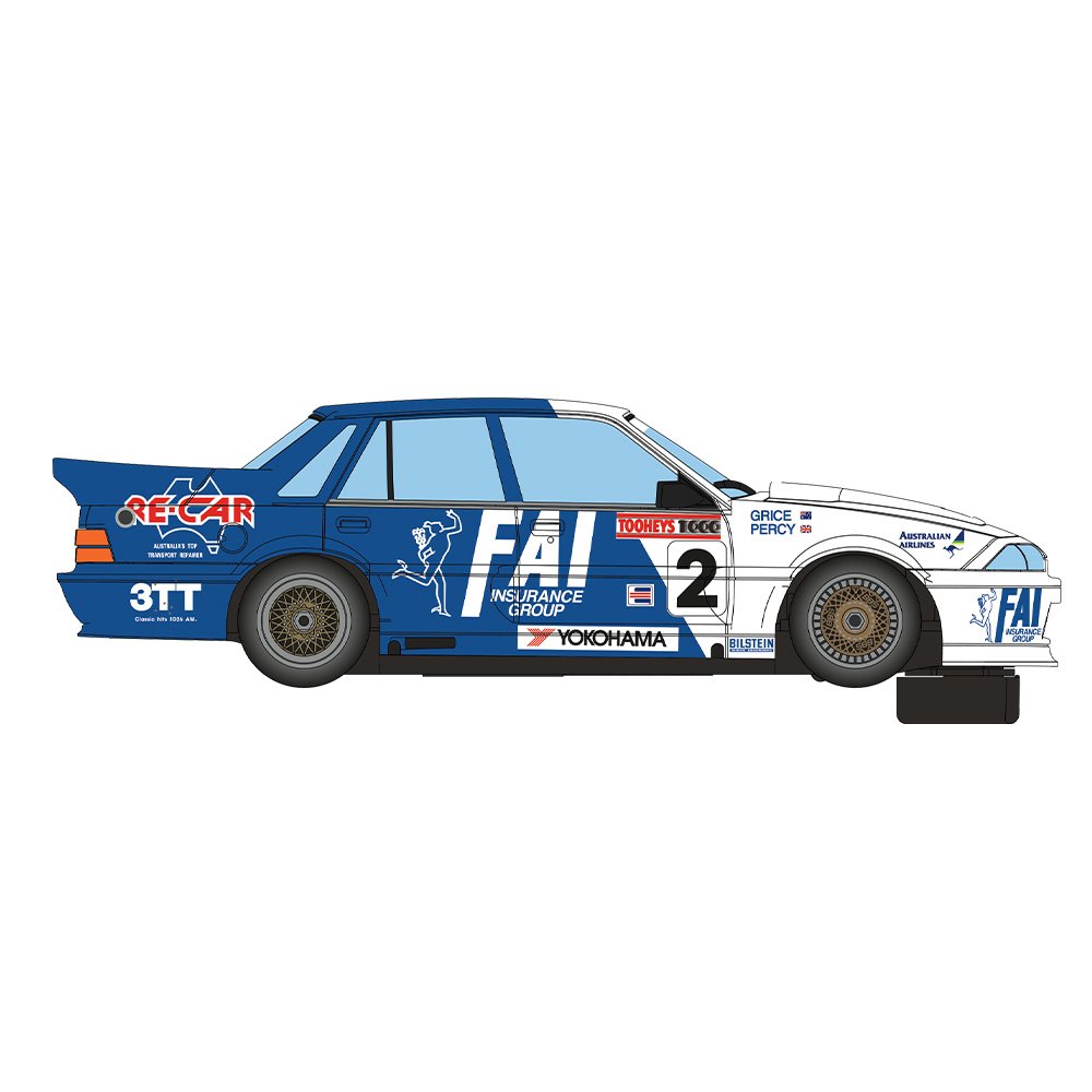 Scalextric SCALEX HOLDEN VL COMMODORE GROUP A SV - 1988 BATHURST - ALLAN GRICE - WIN PERCY