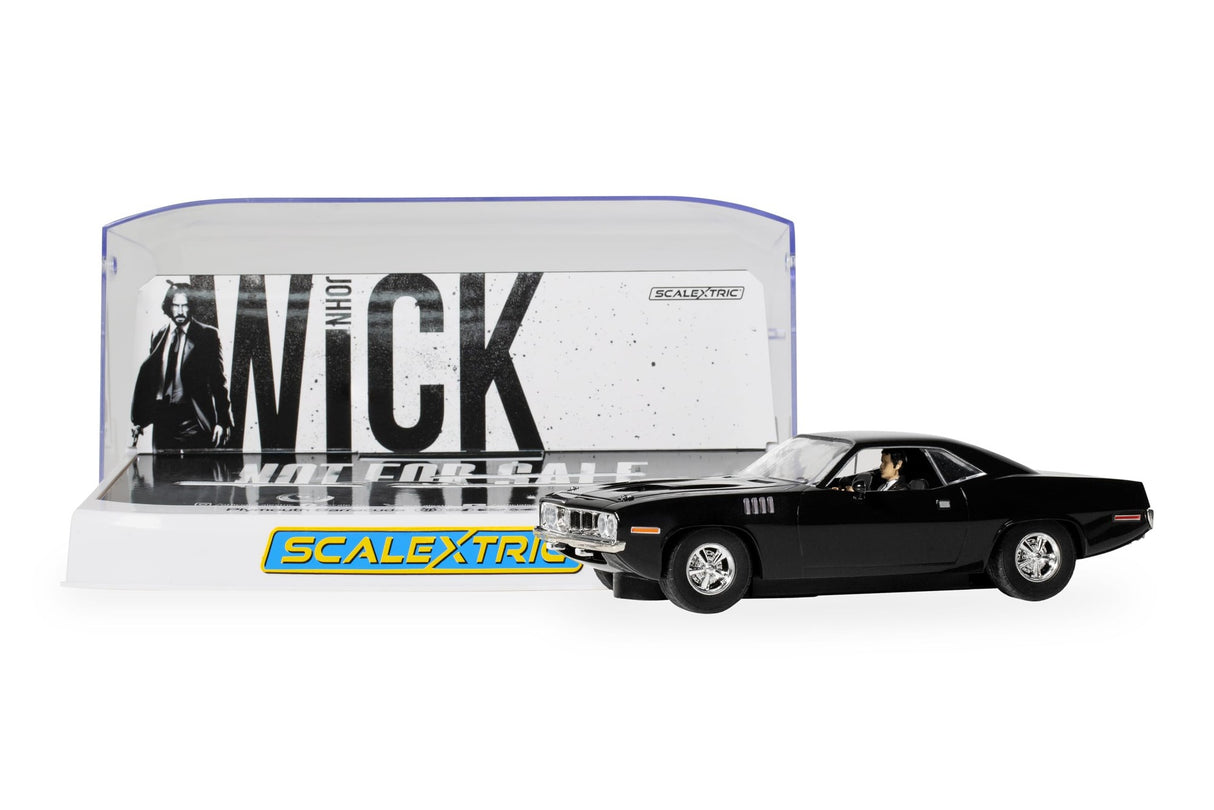 Scalextric Plymouth Barracuda - John Wick Chapter 4
