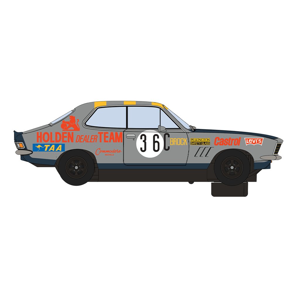SCALEXTRIC HOLDEN LJ XU-1 TORANA - 1972 SOUTH PACIFIC TOURING SERIES SANDOWN- PETER BROCK SMS SPECIAL