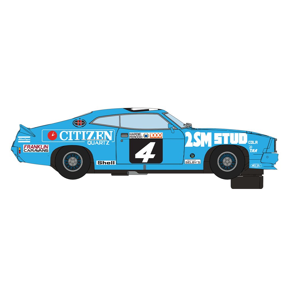 Scalextric - 1977 FORD FALCON BATHURST 18TH PLACE - JACK BRABHAM - GEOFF BRABHAM