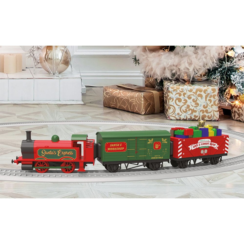 HORNBY SANTA’S EXPRESS RECHARGEABLE BATTERY OPERATED TRAIN SET