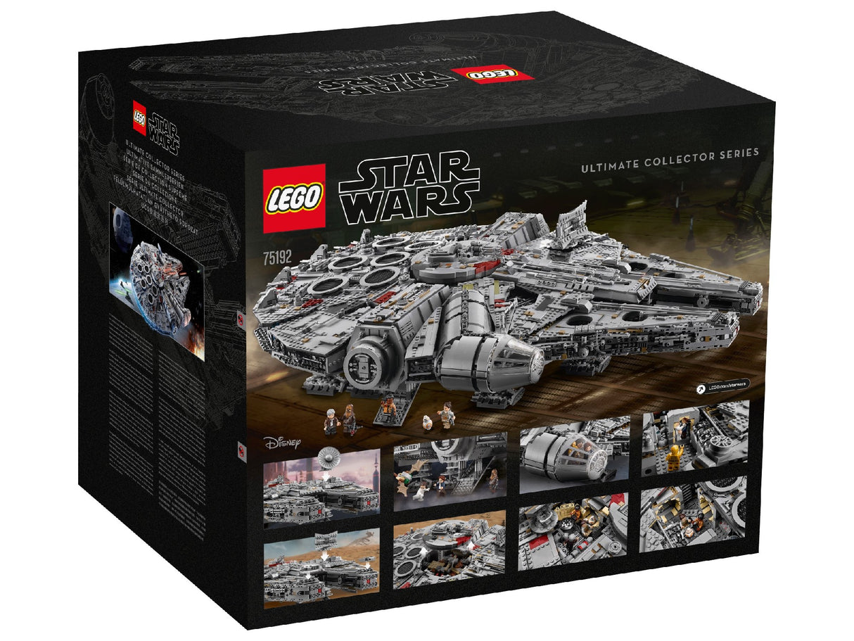 LEGO STAR WARS UCS MILLENNIUM FALCON 75192 AGE: 16+