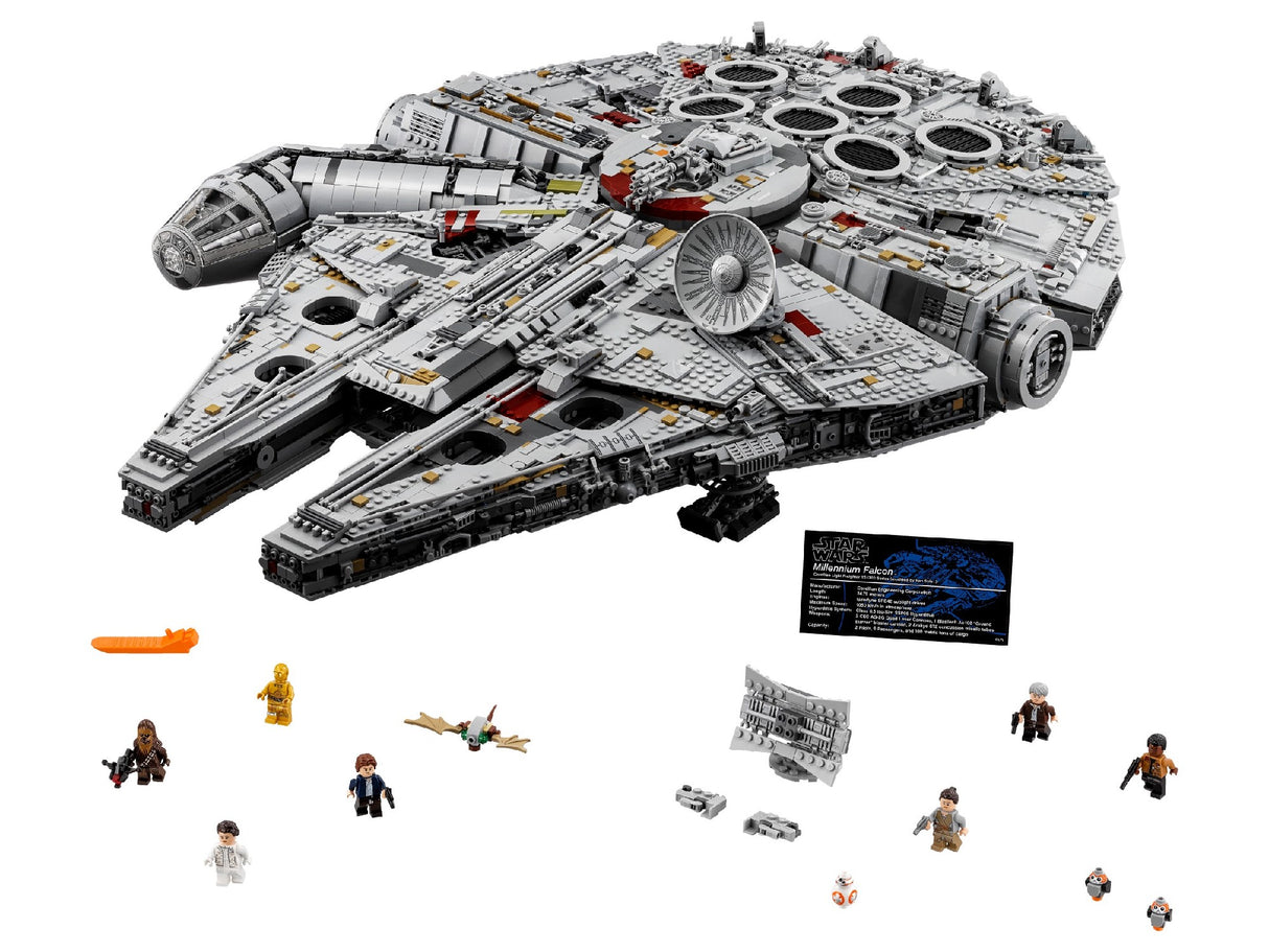 LEGO STAR WARS UCS MILLENNIUM FALCON 75192 AGE: 16+