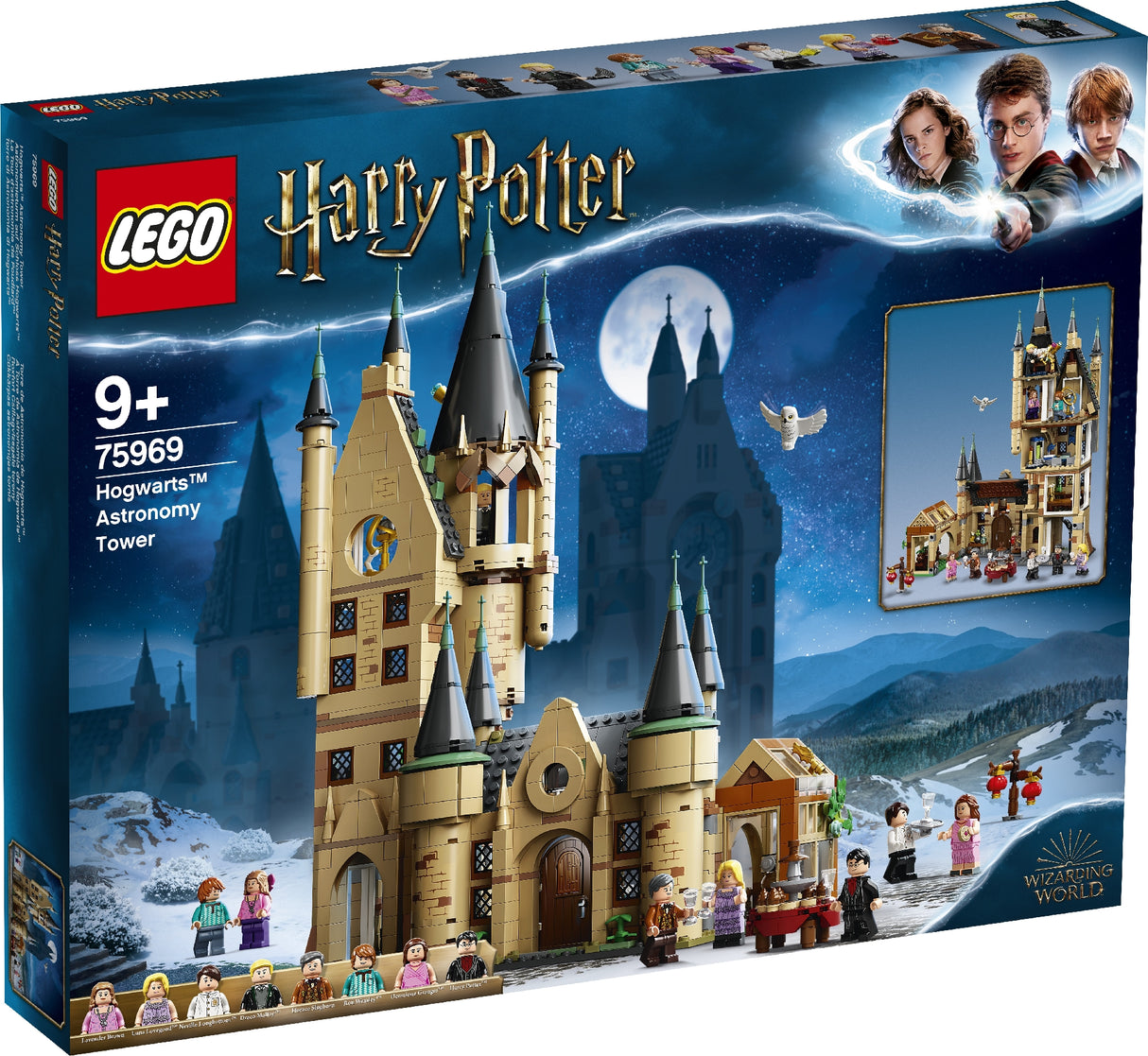 Lego Harry Potter Hogwarts Astromony Tower 75969 Ages 9+