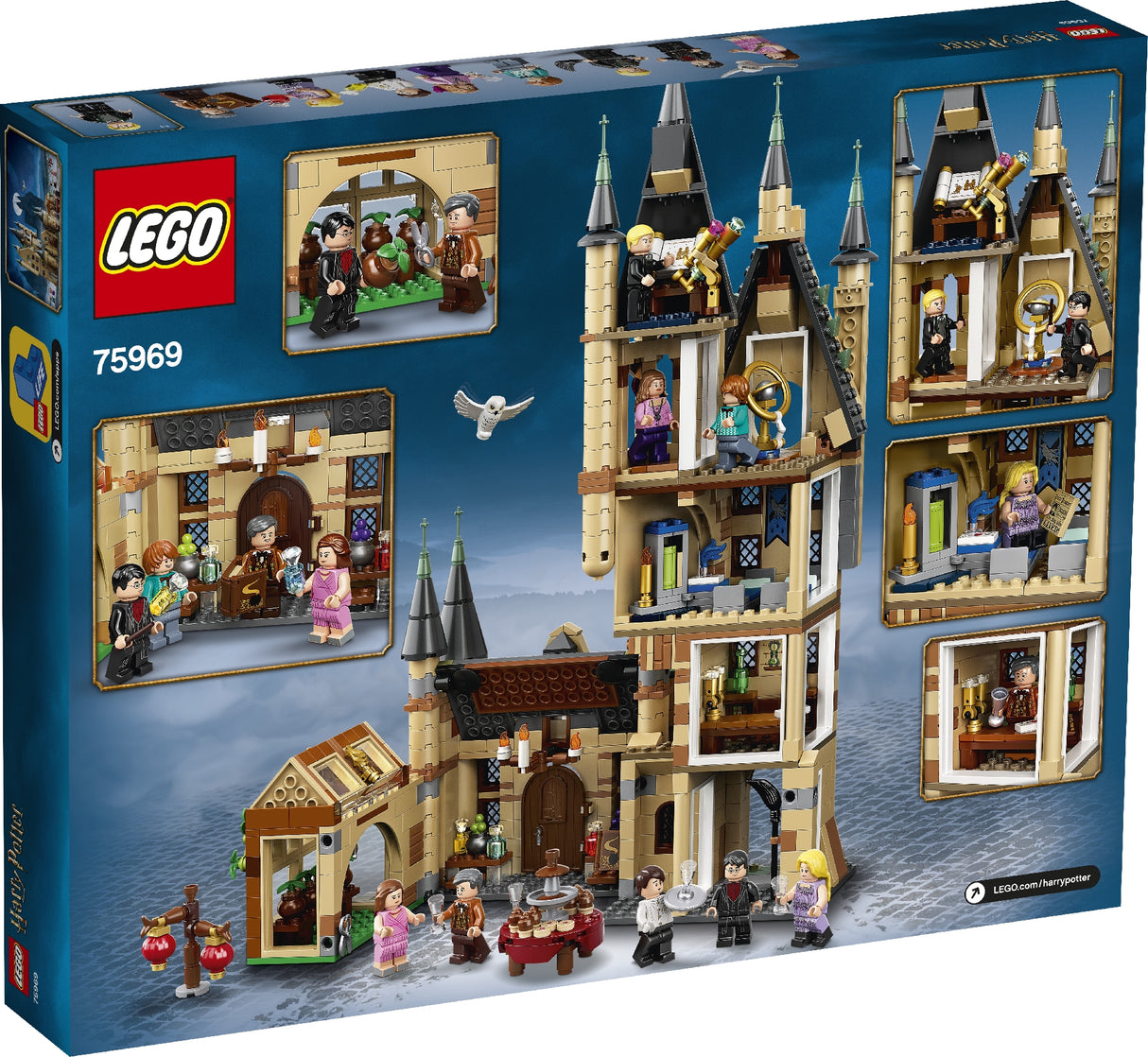 Lego Harry Potter Hogwarts Astromony Tower 75969 Ages 9+