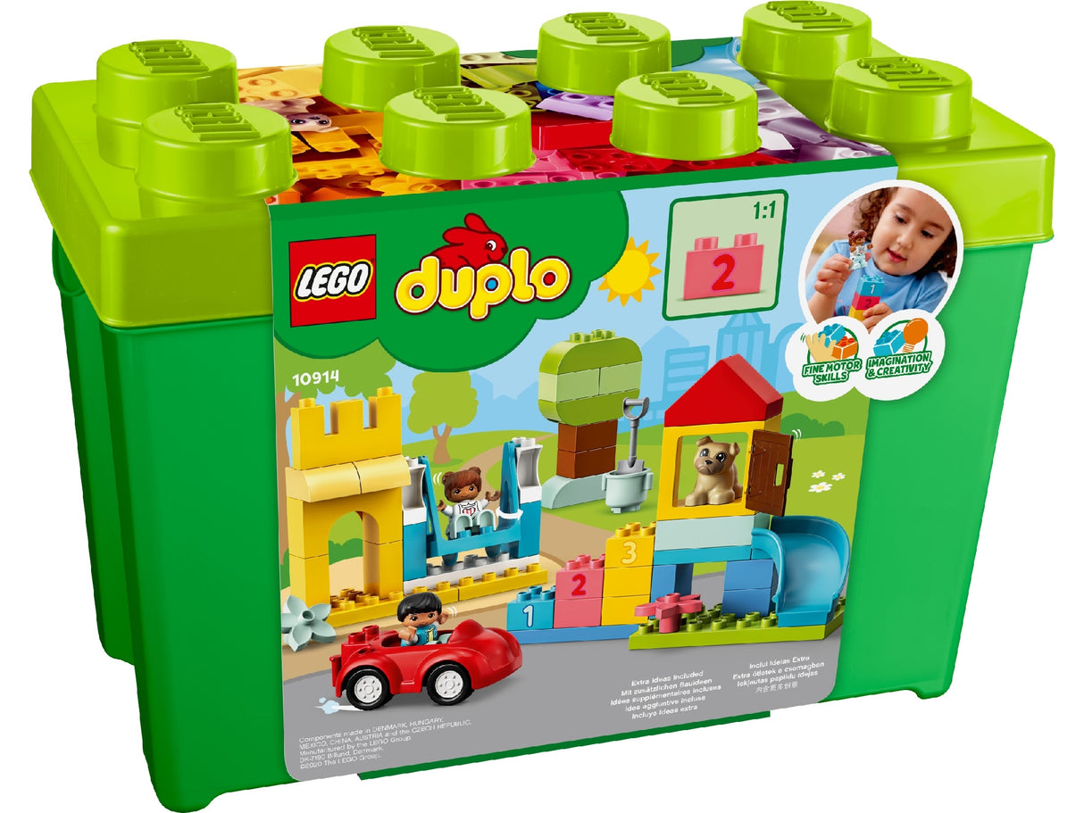 LEGO DUPLO DELUXE BRICK BOX 10914 AGE: 1 1/2+