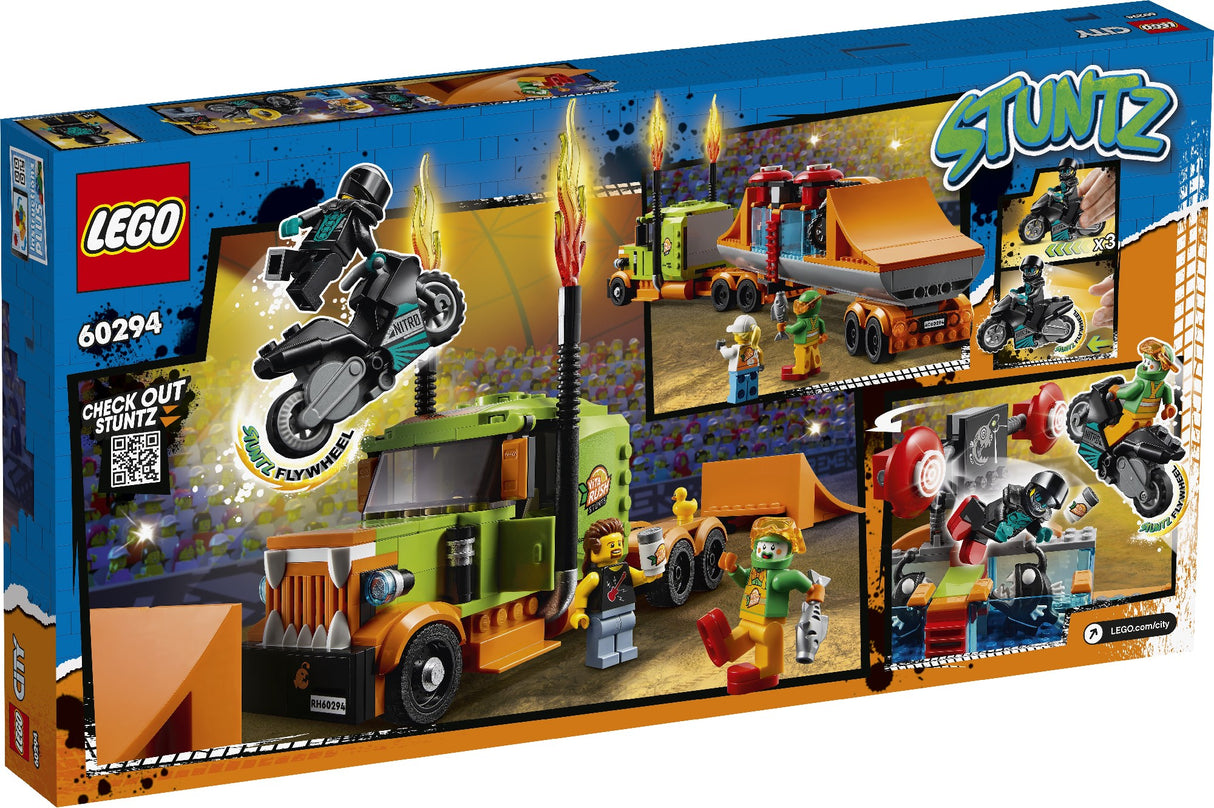 LEGO CITY STUNT SHOW TRUCK 60294 AGE: 6+