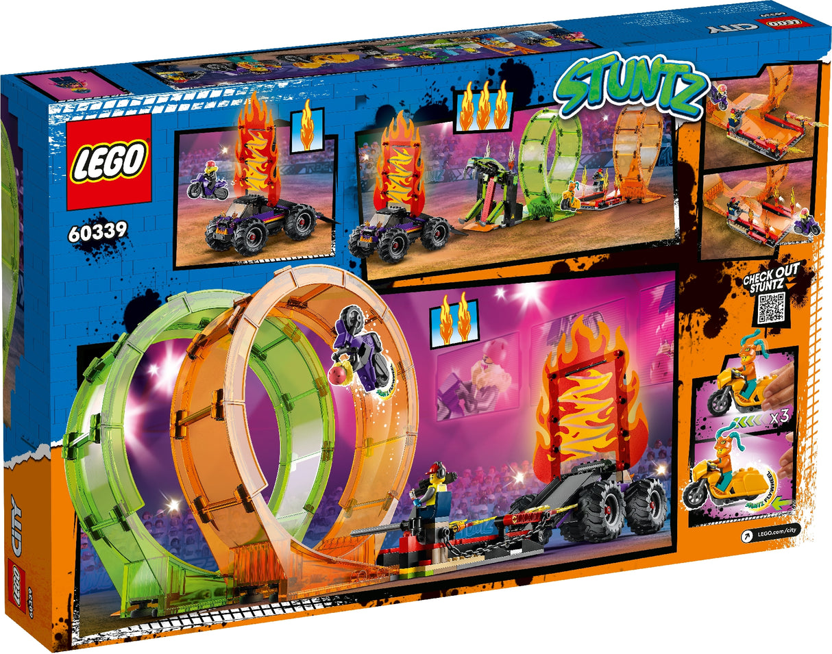 LEGO City Double Loop Stunt Arena 60339 Age: 7+