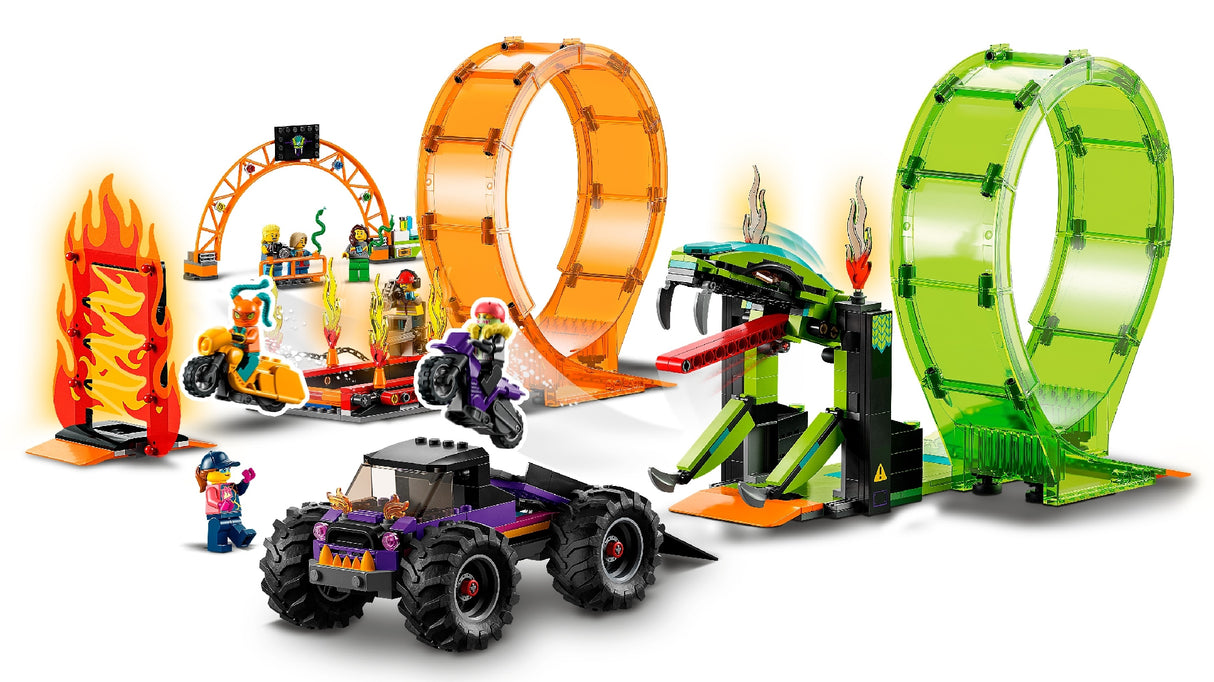 LEGO City Double Loop Stunt Arena 60339 Age: 7+