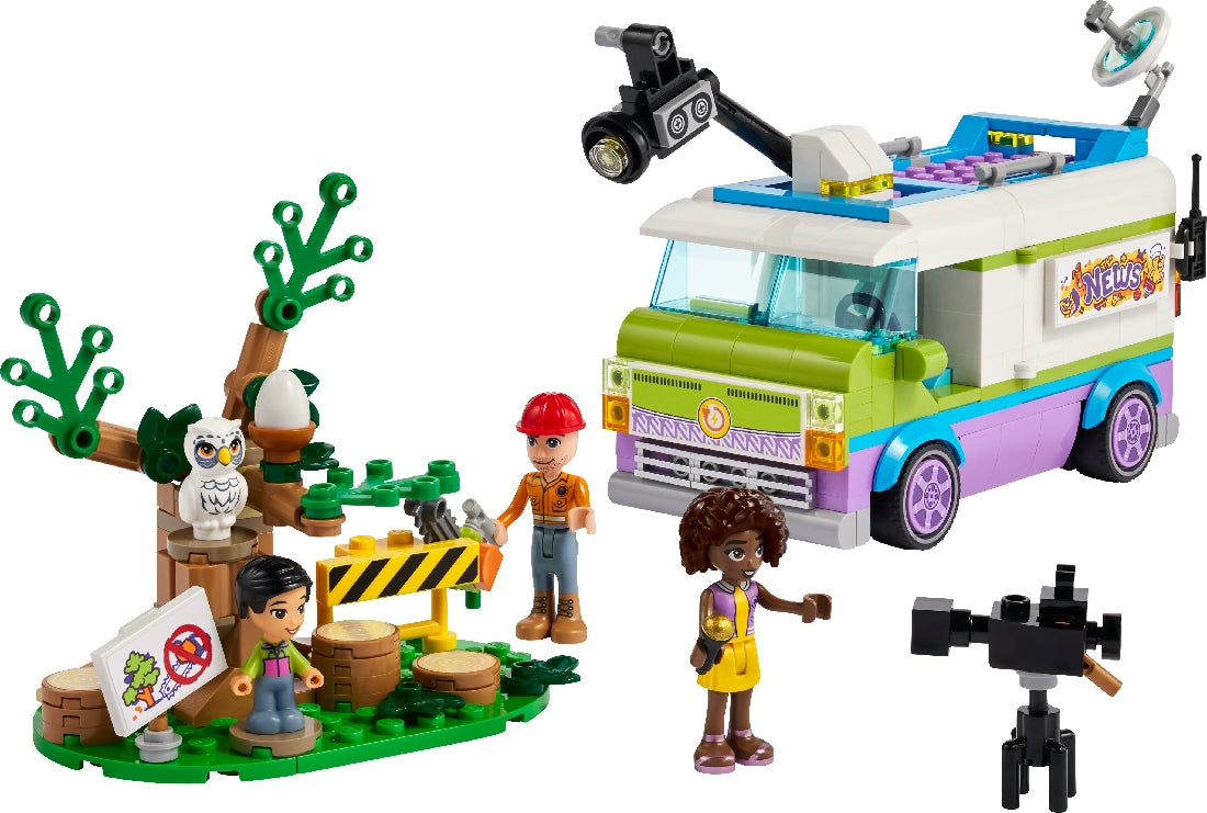 LEGO Friends Newsroom Van 41749 Age: 6+