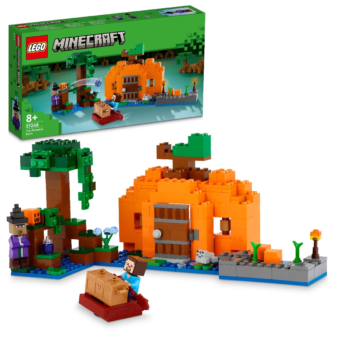 LEGO Minecraft The Pumpkin Farm 21248 Age: 8+