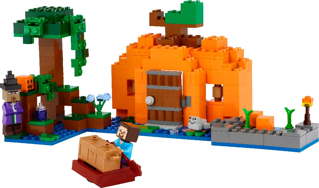 LEGO Minecraft The Pumpkin Farm 21248 Age: 8+
