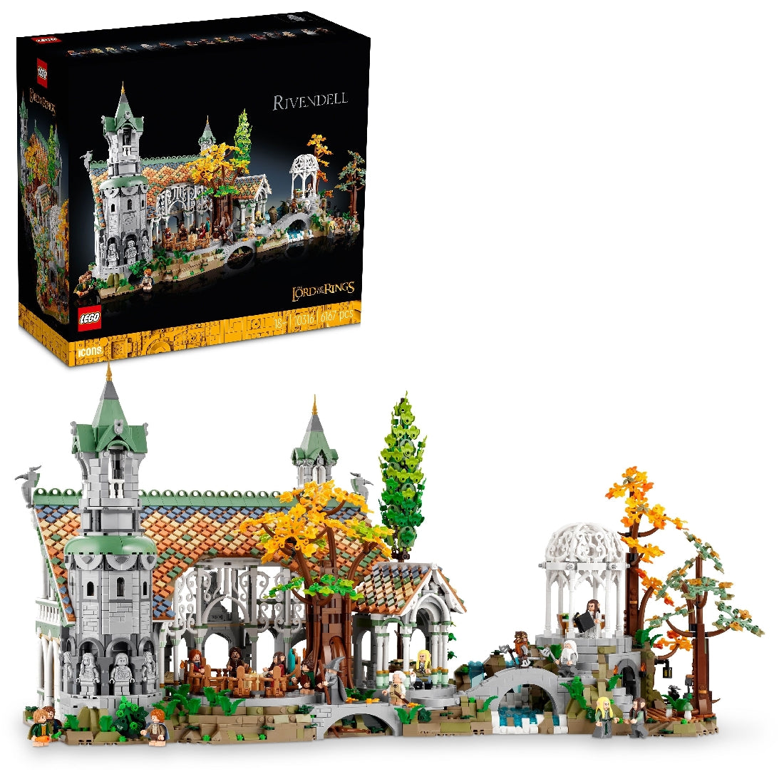 LEGO Icons THE LORD OF THE RINGS: RIVENDELL™ 10316 Age: 18+