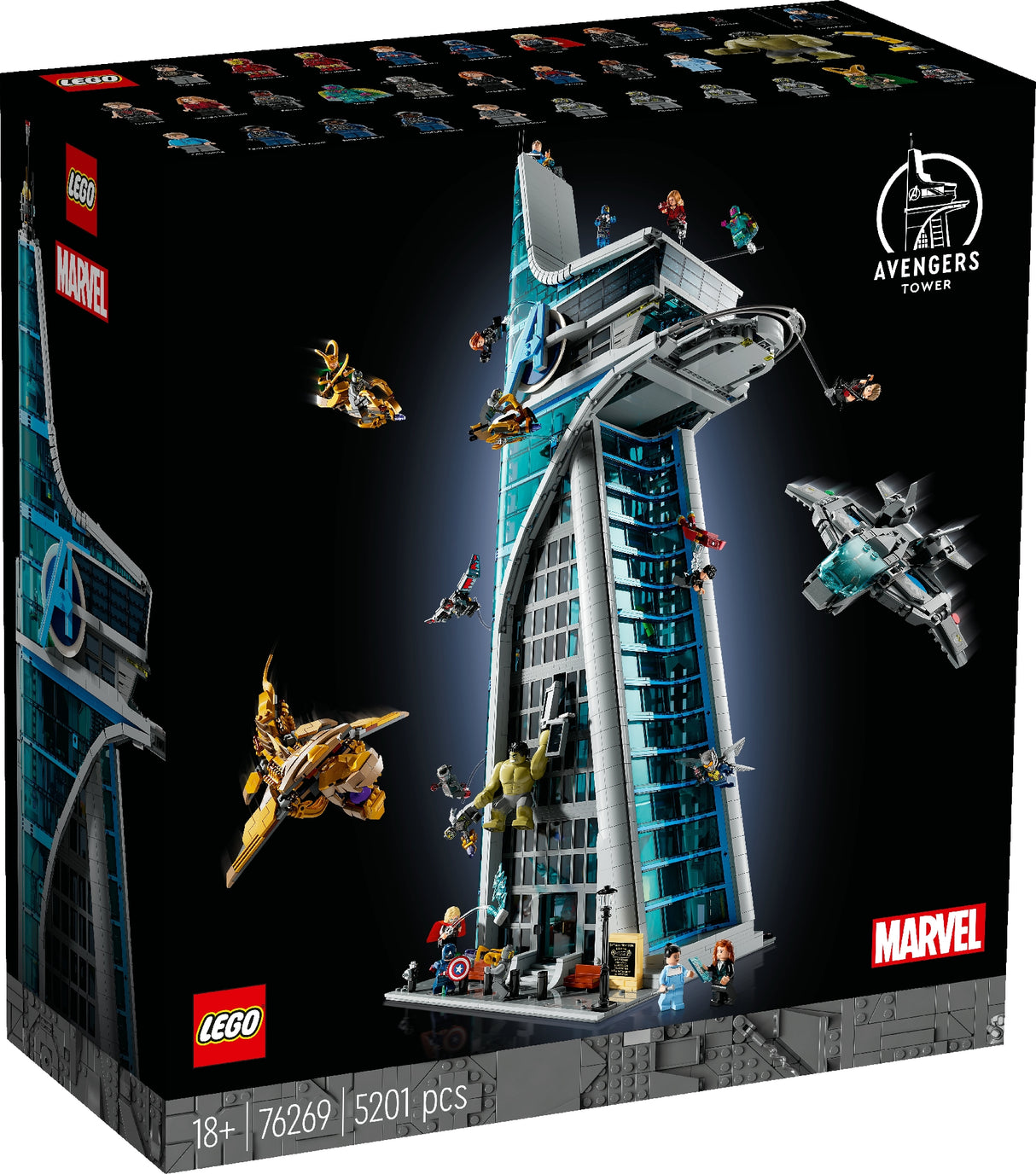 LEGO MARVEL AVENGERS TOWER 76269 AGE: 18+