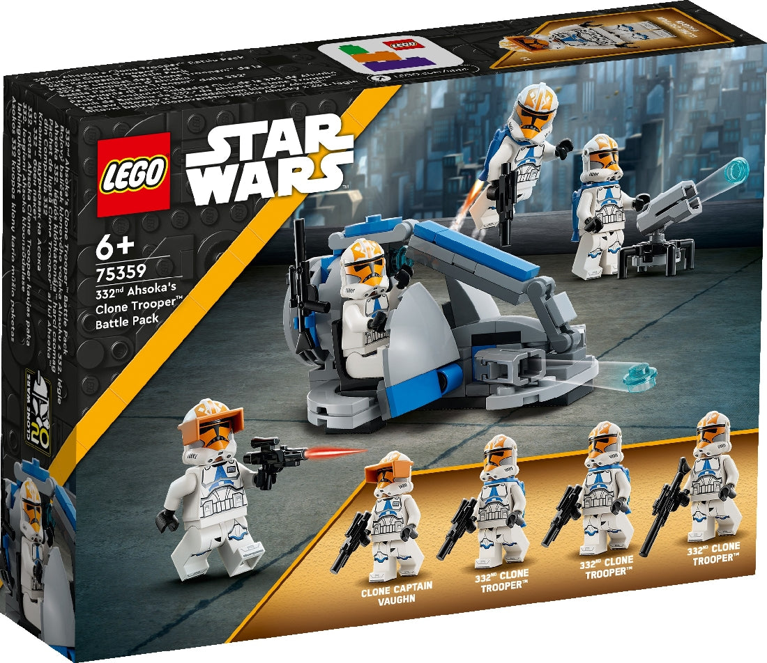 LEGO Star Wars 332nd Ahsoka's Clone Trooper Battle Pack 75359 Age: 8+