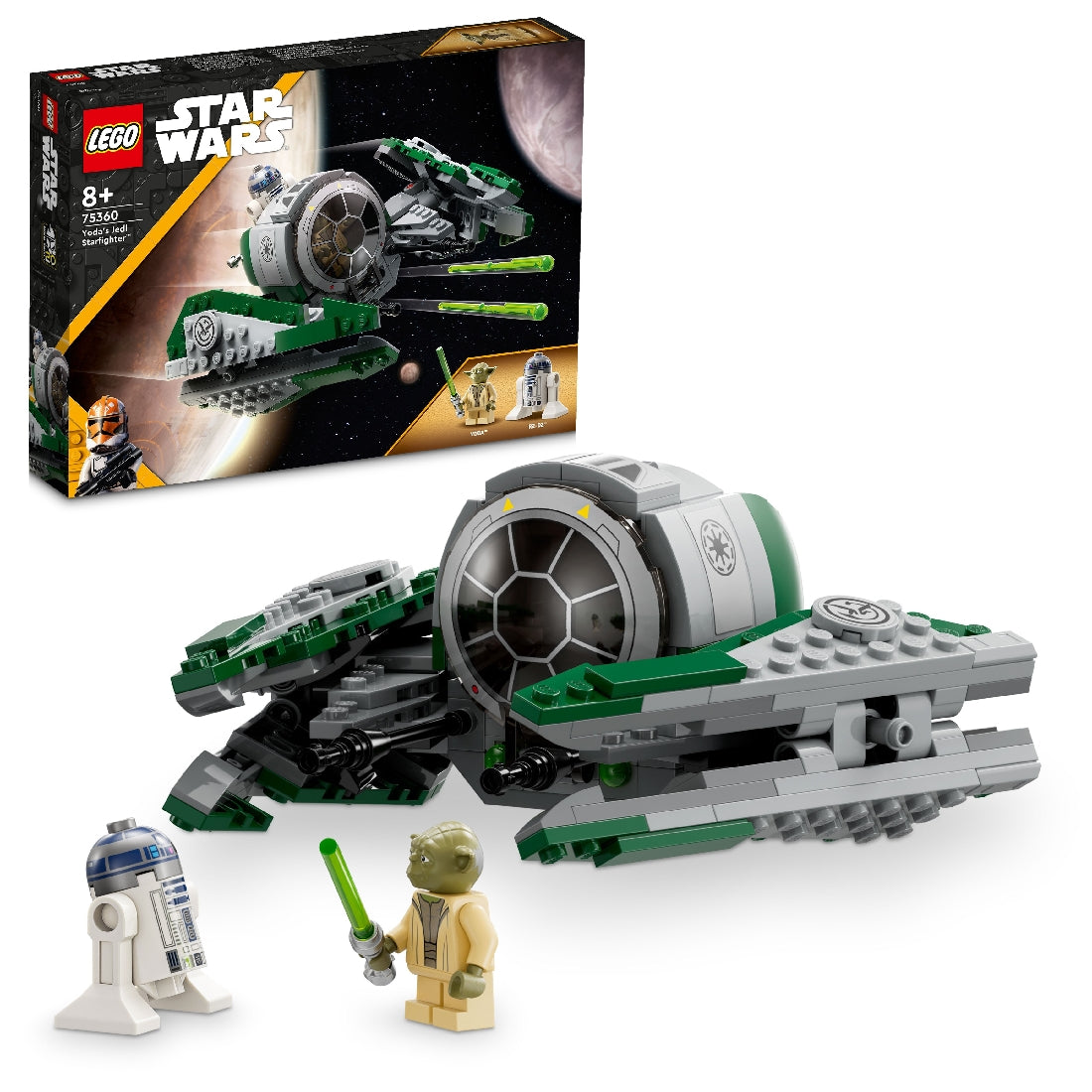 LEGO Star Wars Yoda's Jedi Starfighter 75360 Age: 8+