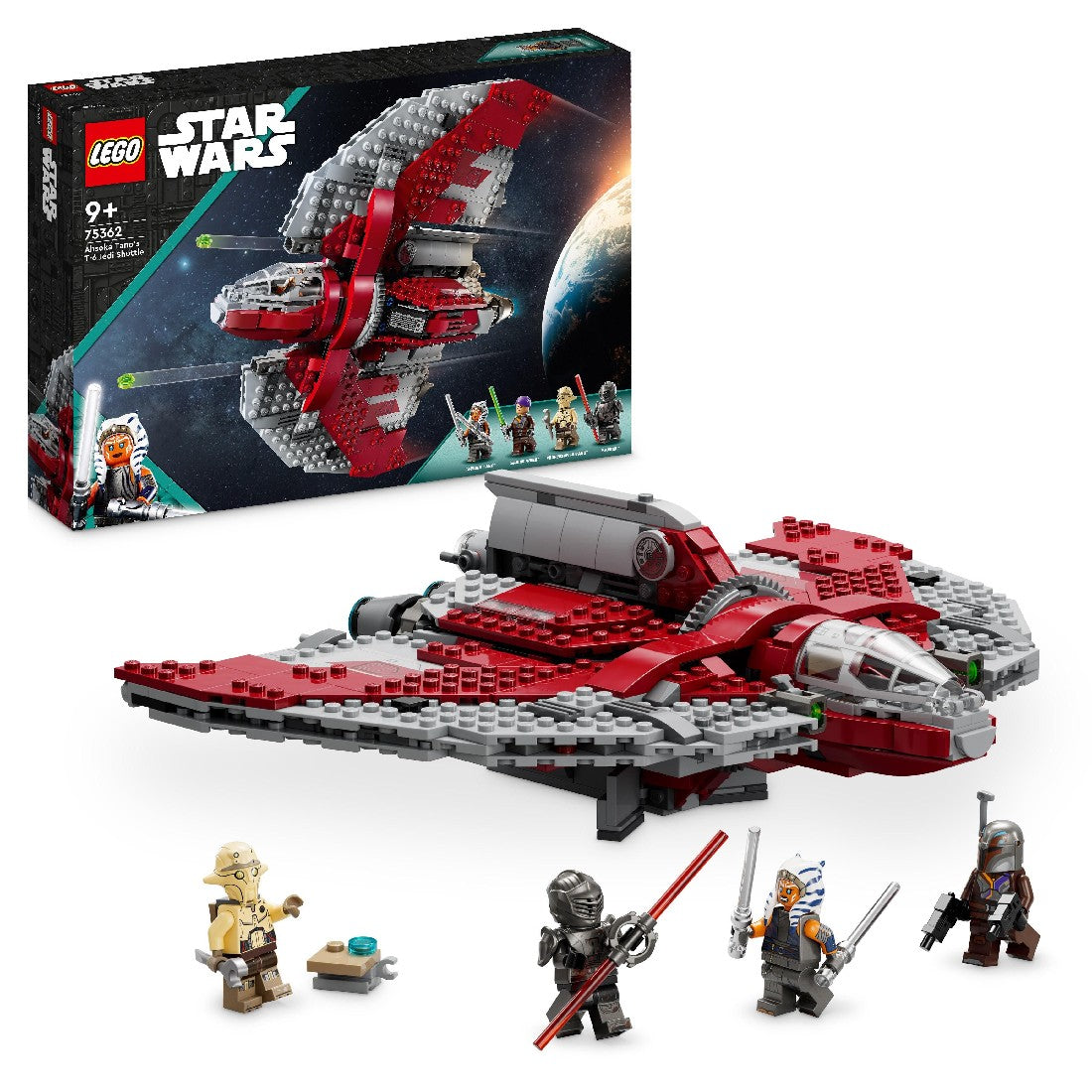 LEGO Star Wars Ahsoka Tano's T-6 Jedi Shuttle 75362 Age: 9+