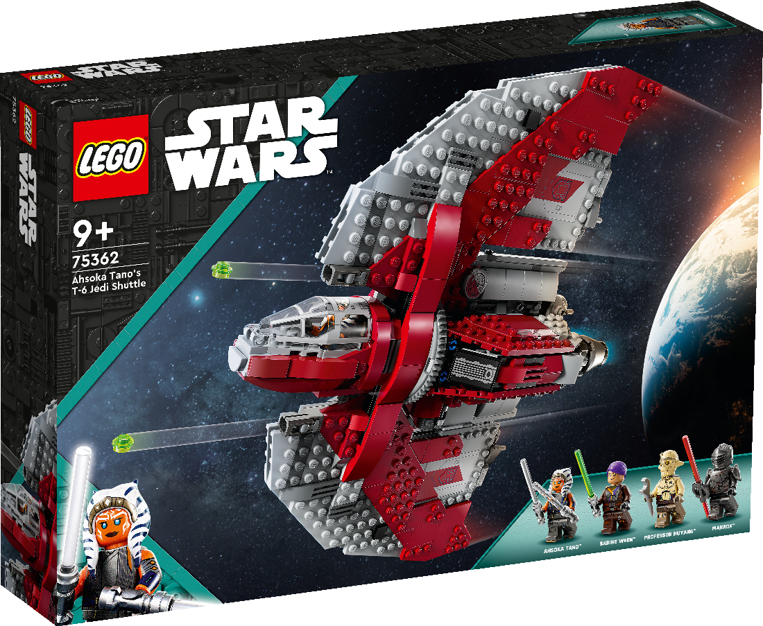 LEGO Star Wars Ahsoka Tano's T-6 Jedi Shuttle 75362 Age: 9+