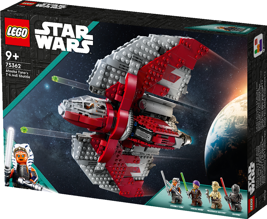 LEGO Star Wars Ahsoka Tano's T-6 Jedi Shuttle 75362 Age: 9+