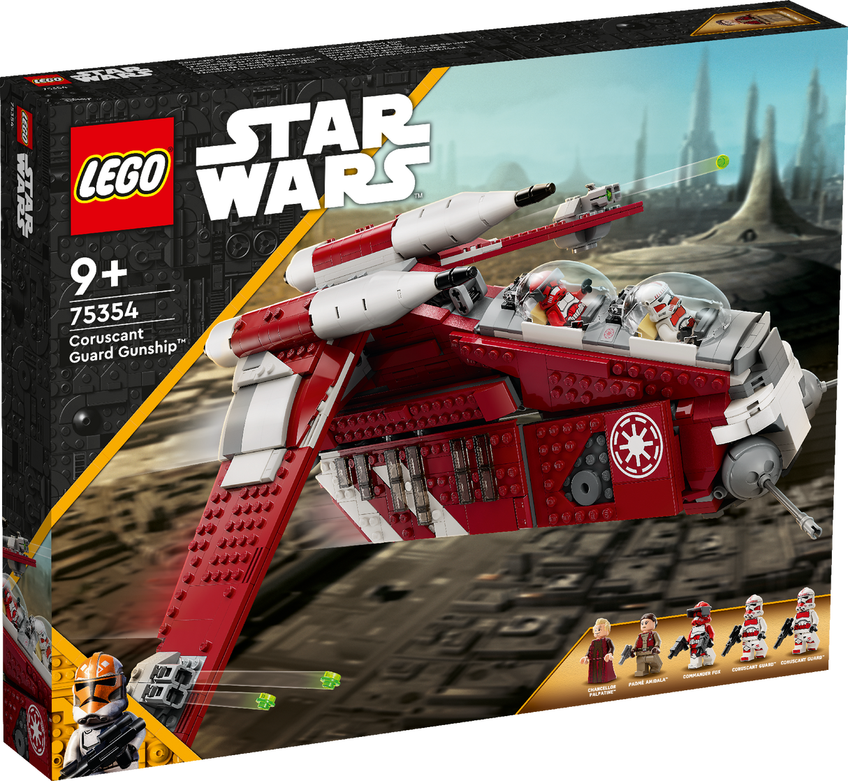 LEGO Star Wars Coruscant Guard Gunship 75354 Age: 9+