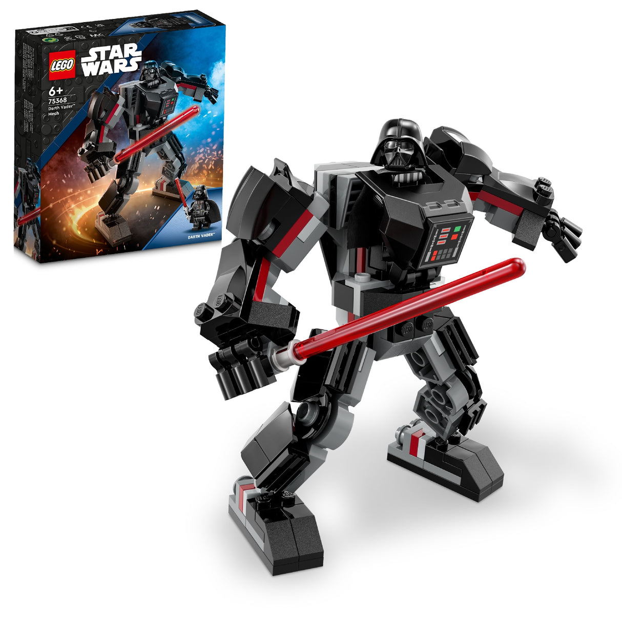 LEGO STAR WARS DARTH VADER MECH 75368 AGE: 6+
