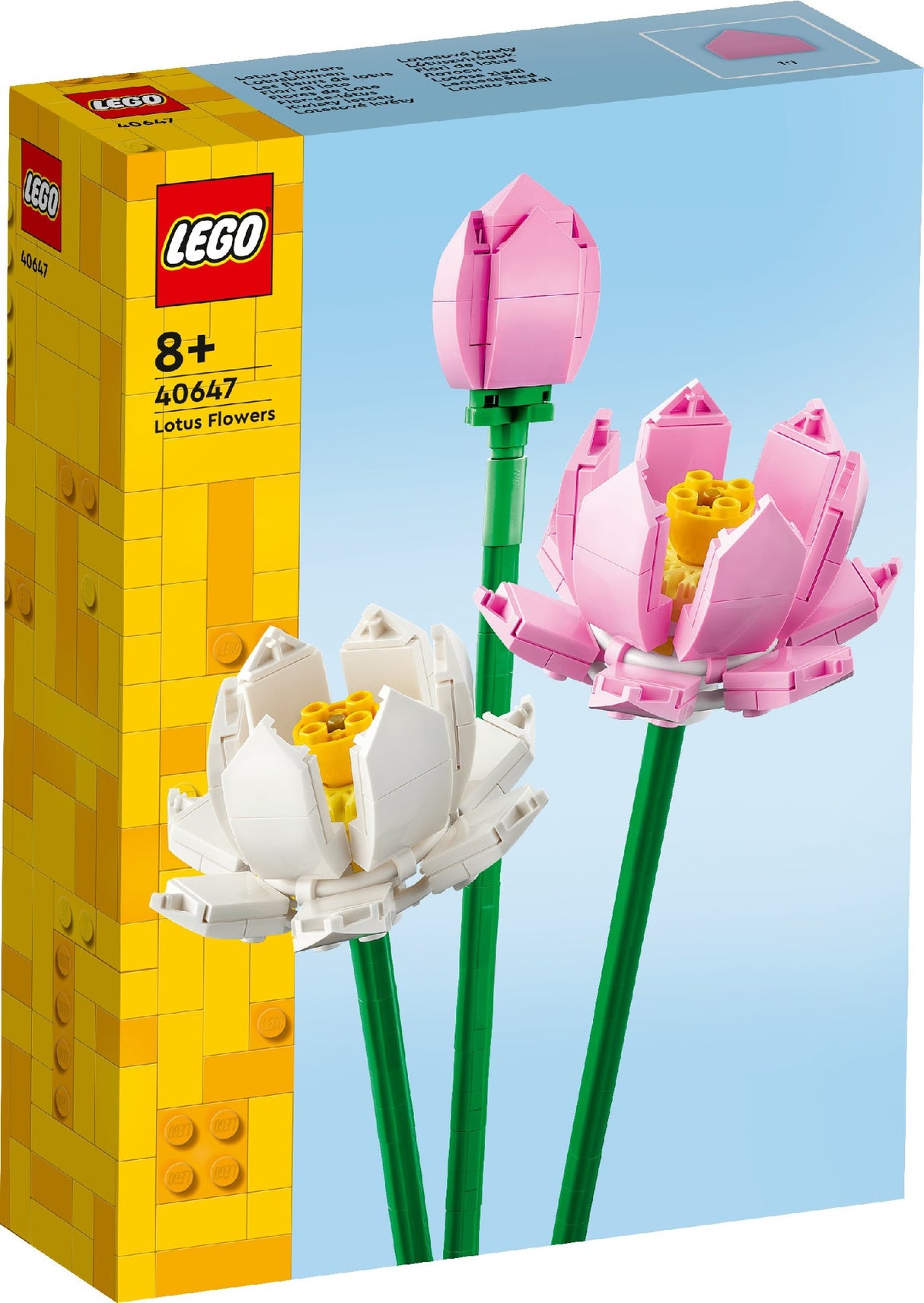 LEGO Botanicals Lotus Flowers 40647 Age: 8+