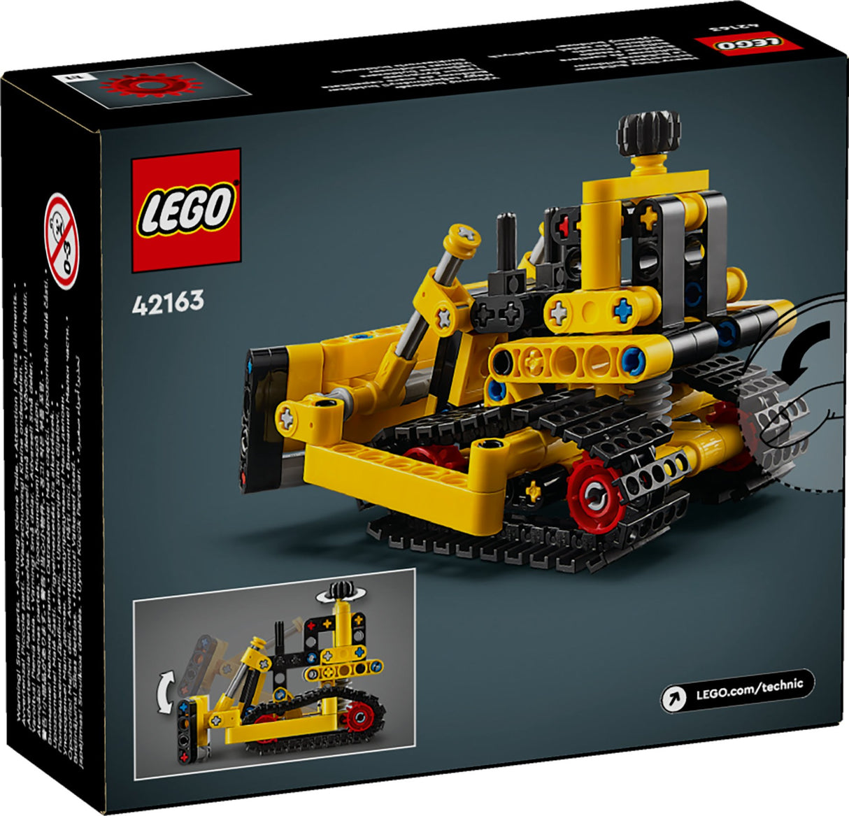LEGO Technic Heavy-duty Bulldozer 42163 Age: 7+