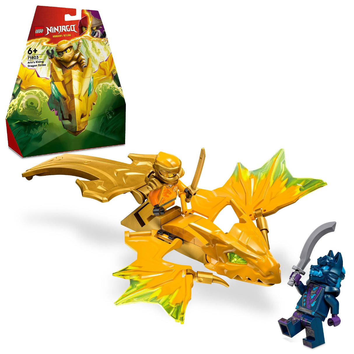 LEGO Ninjago Arin's Rising Dragon Strike 71803 Age: 6+