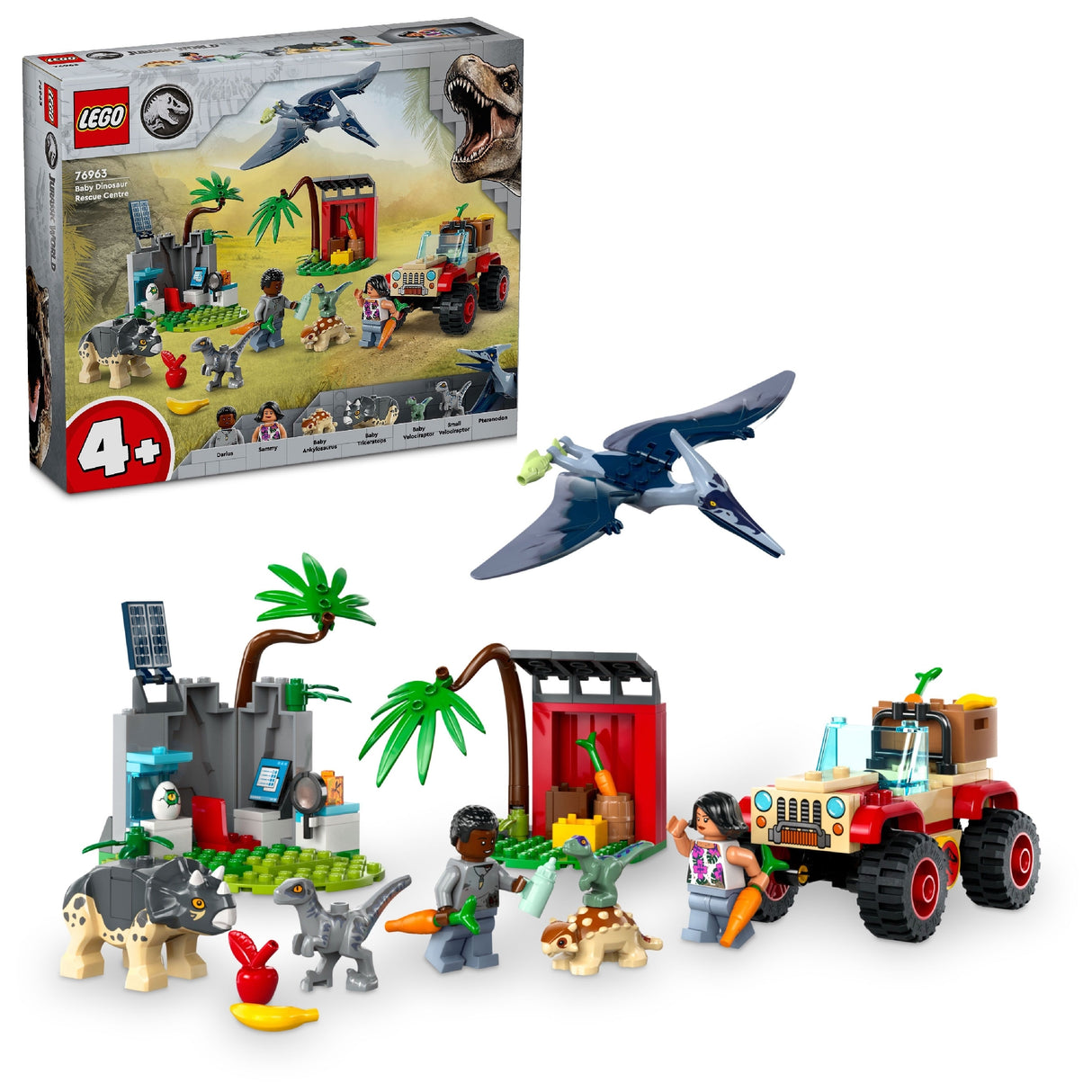 LEGO Jurassic World Baby Dinosaur Rescue Center 76963 Age: 4+