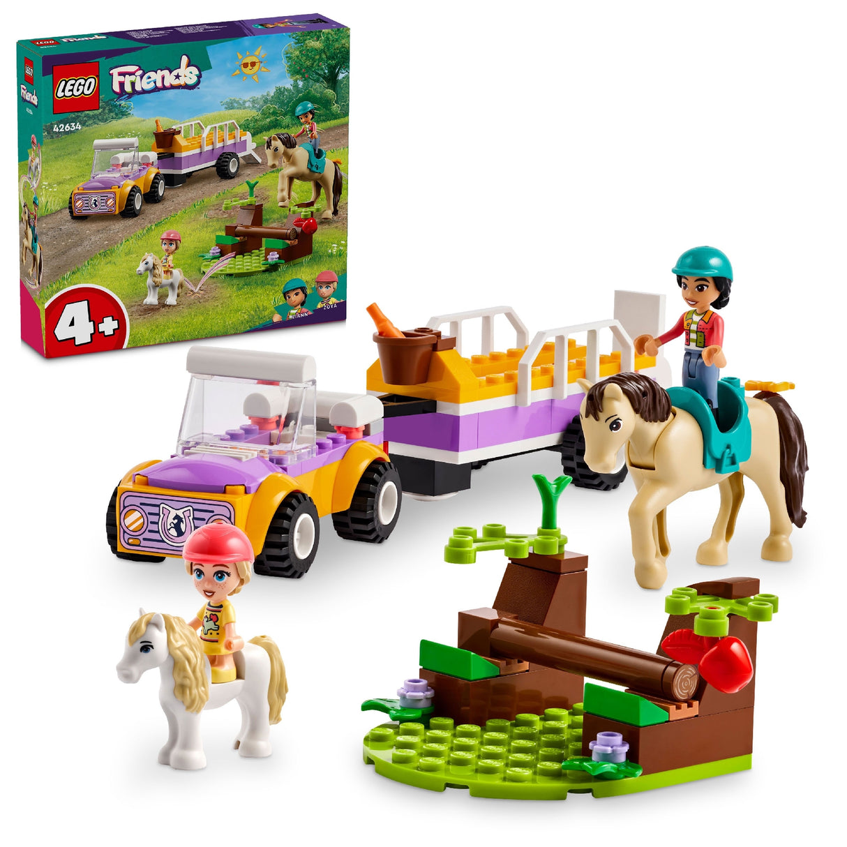 LEGO Friends Horse And Pony Trailer 42634 Age: 4+