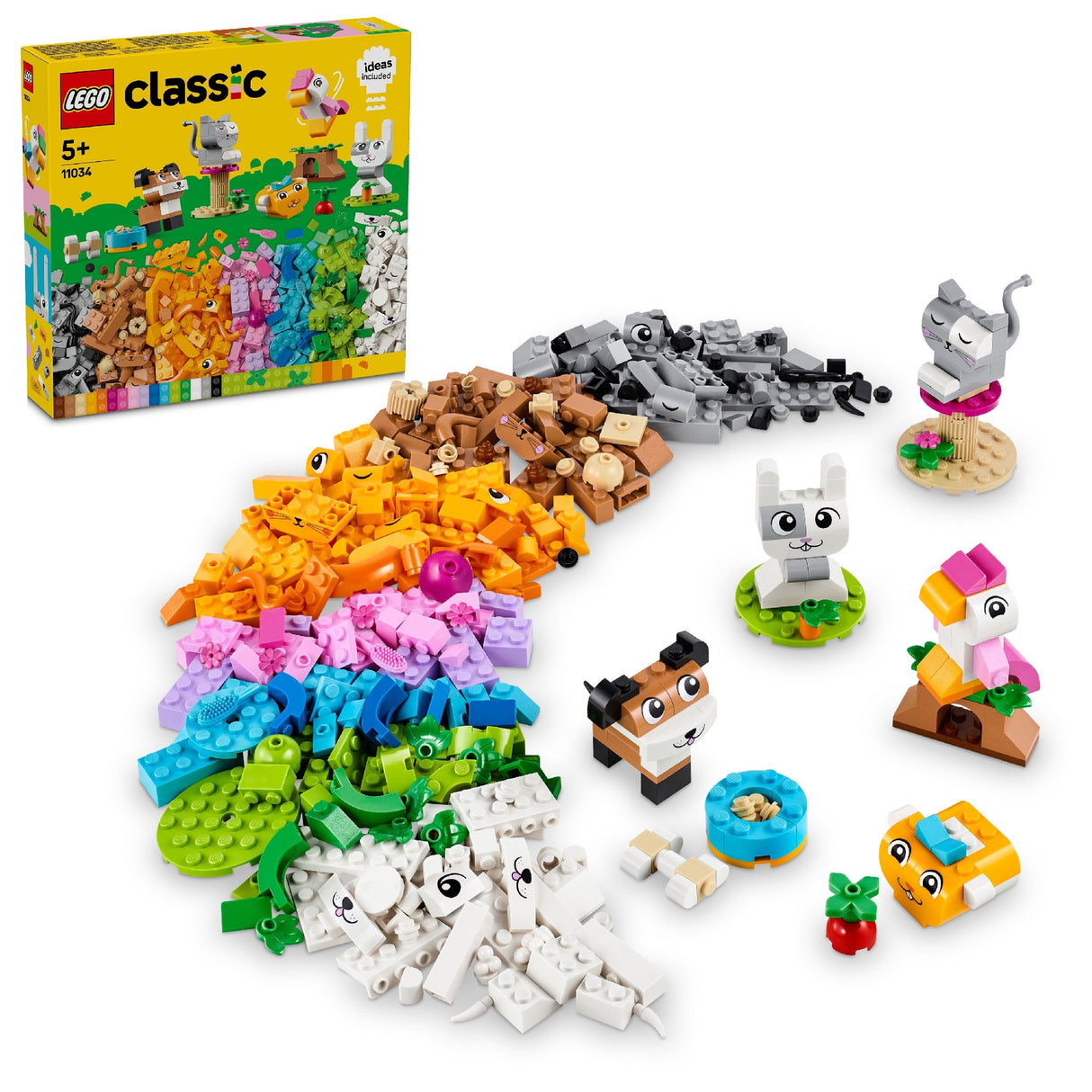 LEGO Classic Creative Pets 11034 Age: 5+