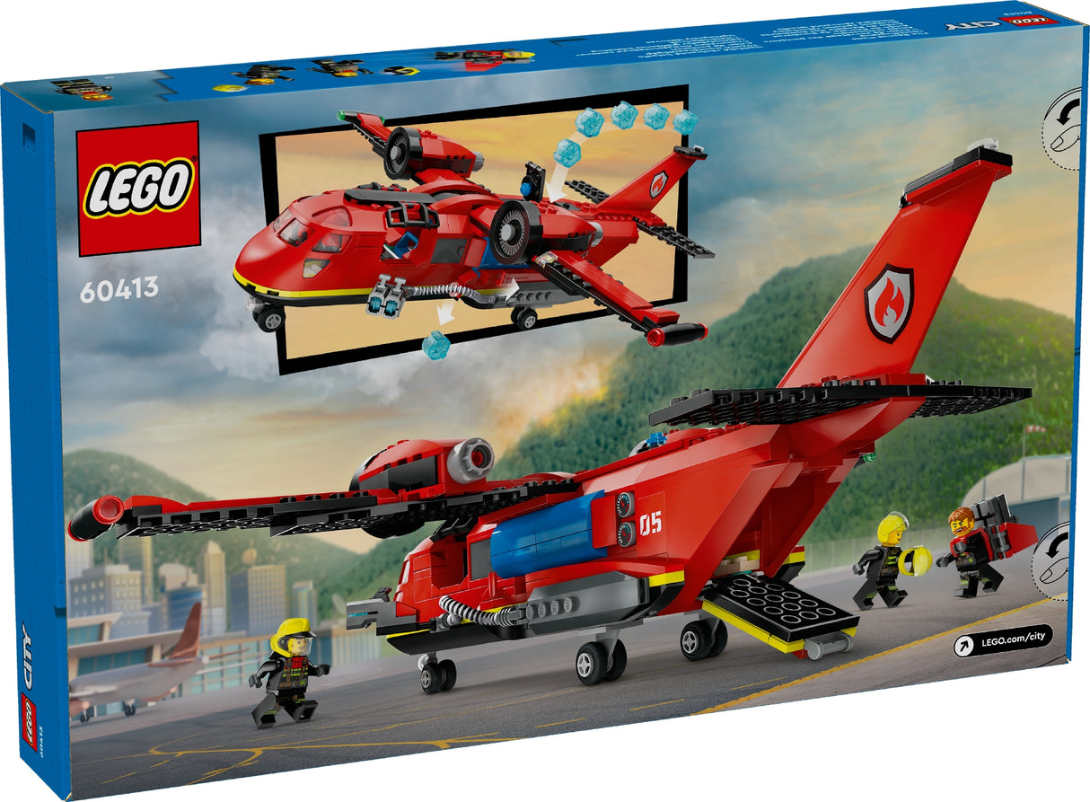 LEGO CITY Fire Rescue Plane 60413 Age: 6+