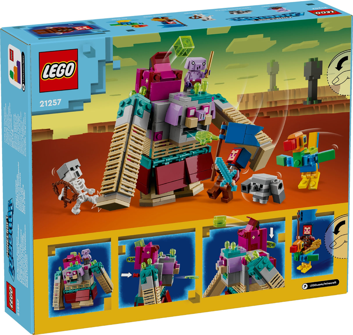 LEGO Minecraft The Devourer Showdown 21257 Age: 8+